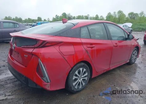 2021 Toyota Prius Prime Xle z USA, uszkodzony, nr VIN JTDKAMFP7M3178008